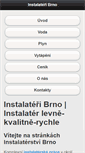 Mobile Screenshot of instalateribrno.com
